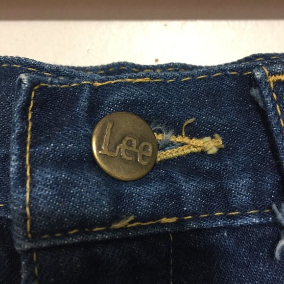 VINTAGE LEE HIGH RISE JEANS SIZE 5 - Picture 7 of 7